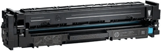 Картридж лазерный HP 207X W2211X голубой бар.в компл. (2450стр.) для HP M255/MFP M282/M283