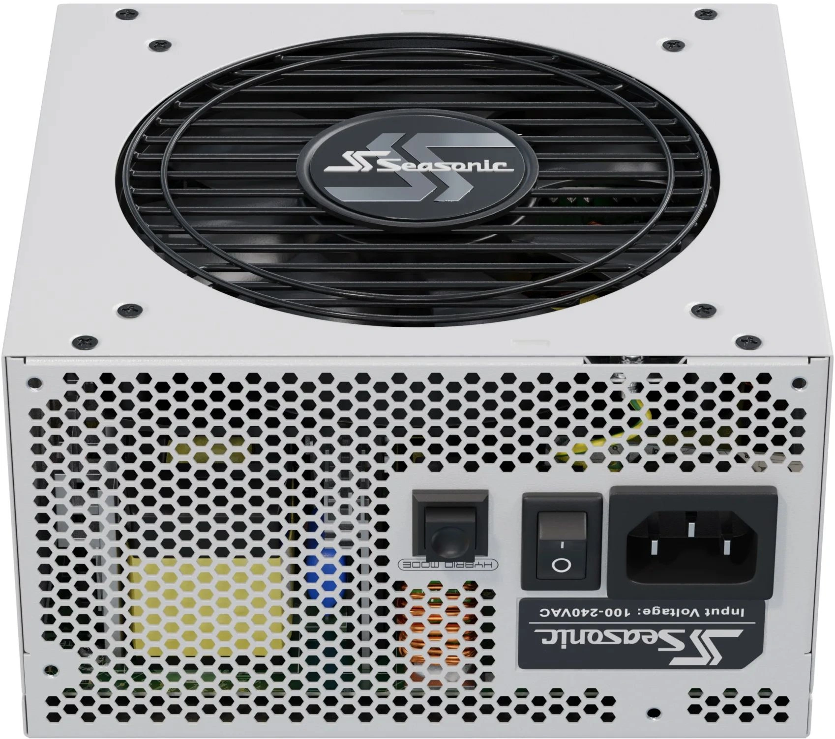 Блок питания Seasonic ATX 1000W Focus GX-1000 Gen.5 WHITE 80+ gold (20+4pin) APFC 135mm fan 8xSATA Cab Manag RTL