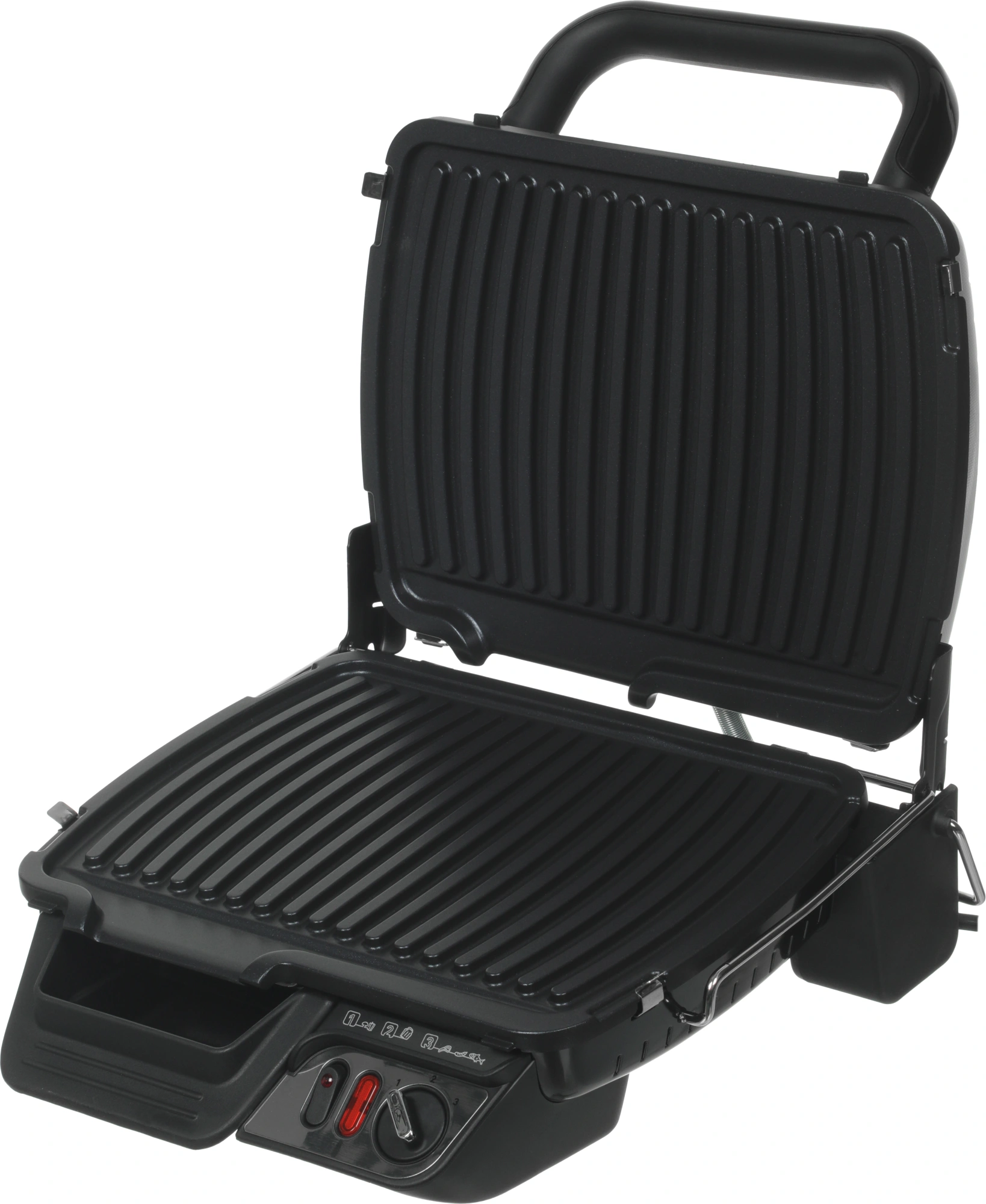 Электрогриль Tefal GC306012 2000Вт серебристый/черный