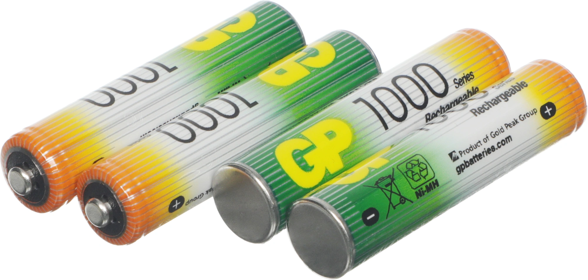 Аккумулятор GP 100AAAHC3/1 AAA NiMH 1000mAh (промо:3+1) (4шт)