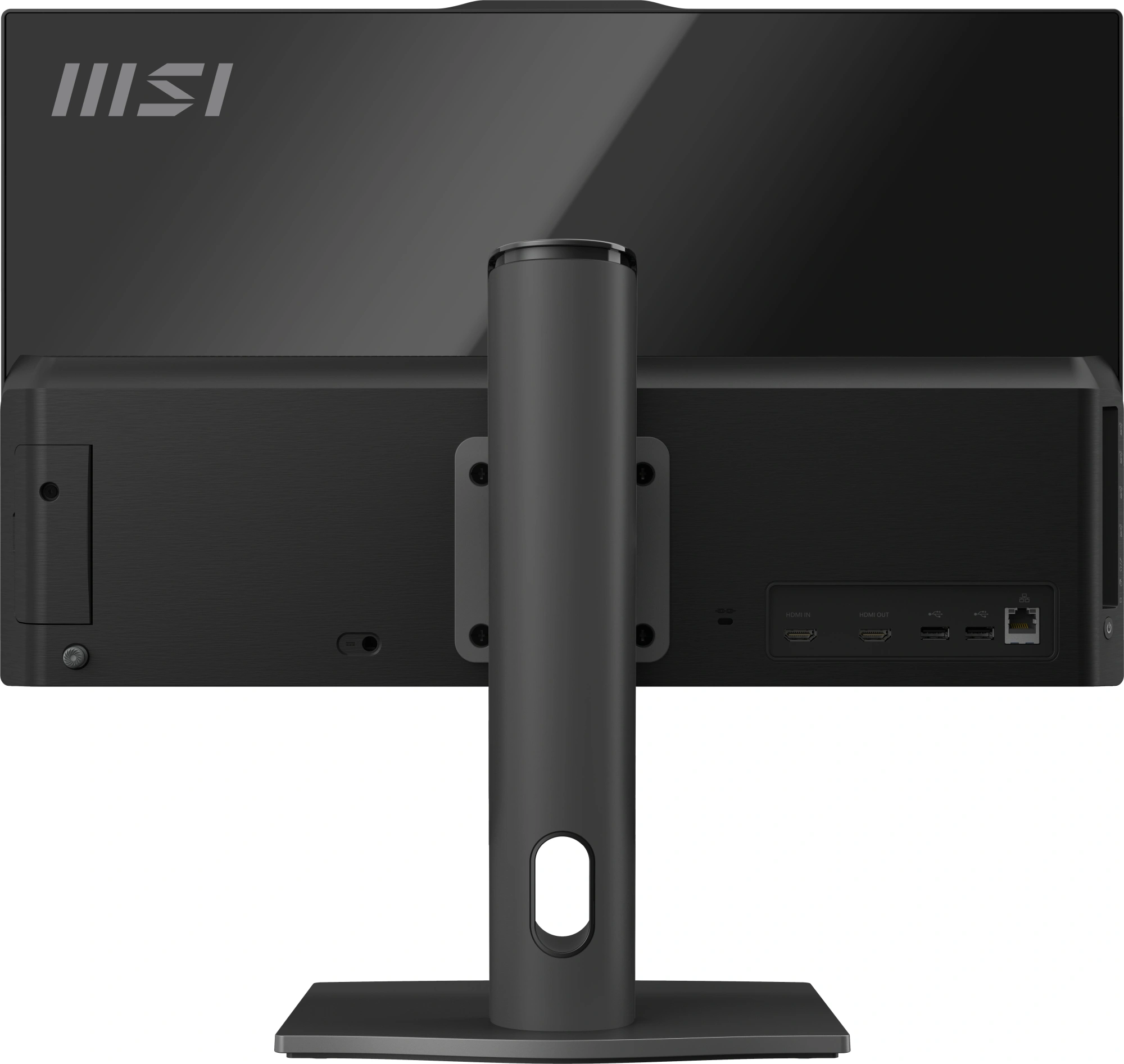 Моноблок MSI Modern AM242TP 1M-1026XRU 23.8" Full HD Touch Core 5 120U (1.4) 16Gb SSD512Gb Graphics без ОС GbitEth WiFi BT 120W клавиатура мышь Cam черный 1920x1080