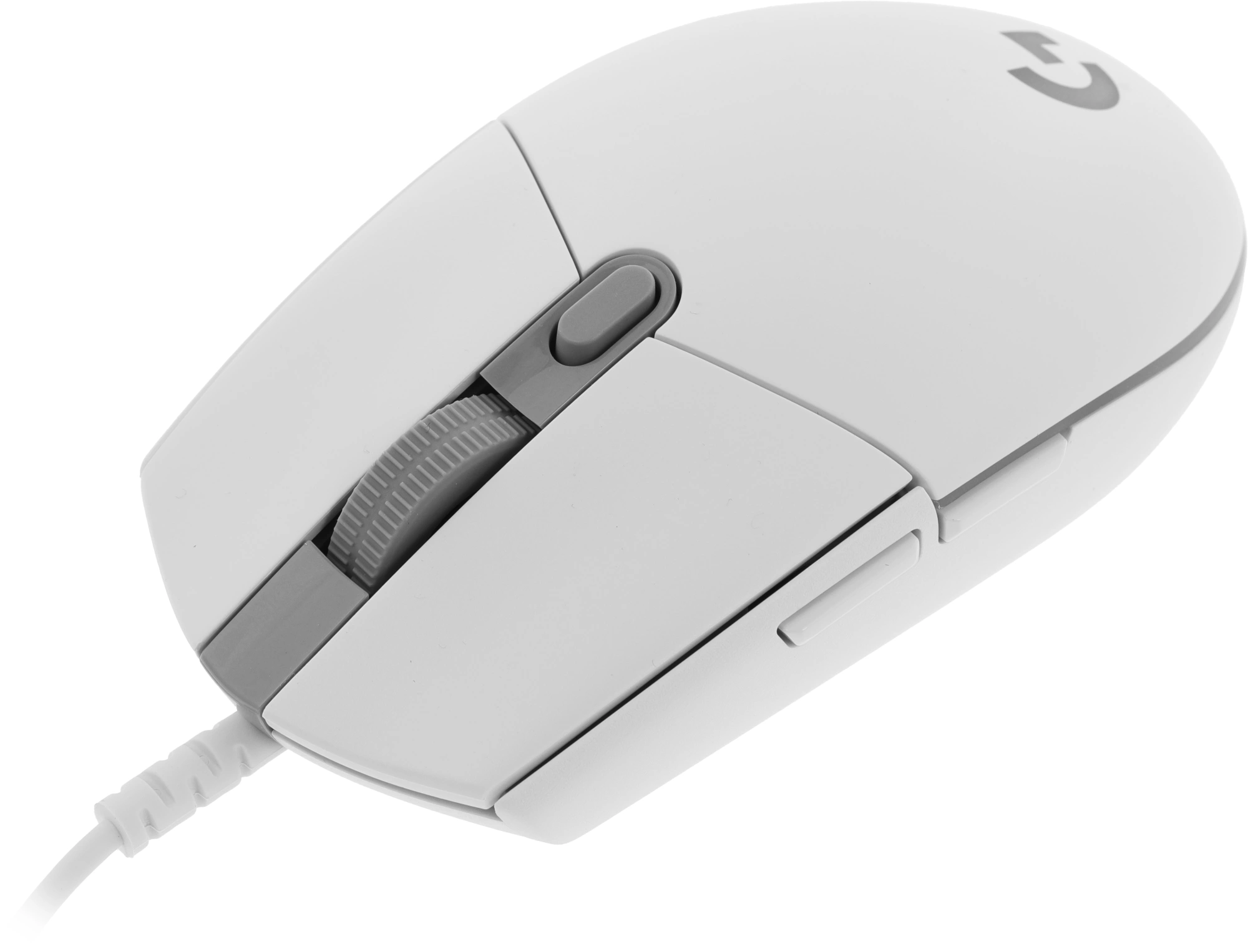 Мышь Logitech G102 LightSync белый оптическая 8000dpi USB 6but (910-005809)