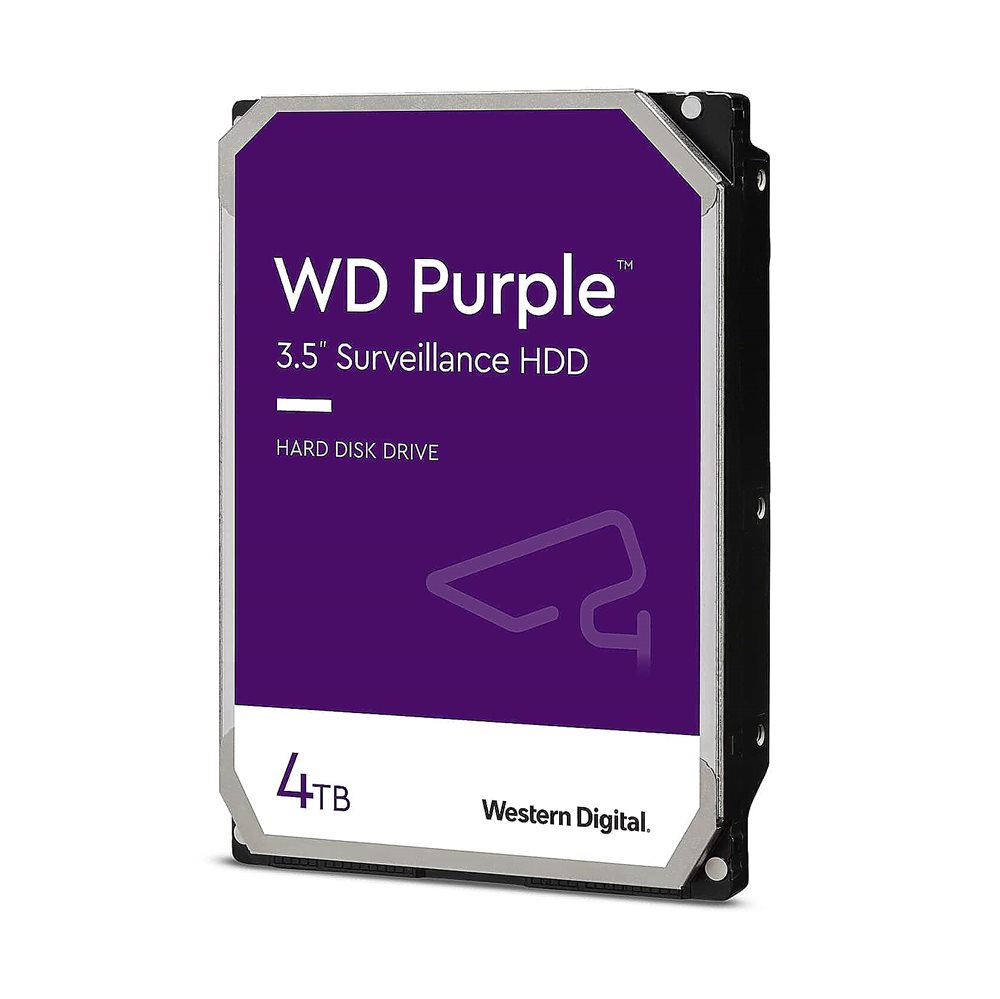 Жесткий диск HDD WD SATA 4Tb Purple Surveillance SATA III 6Gb/s 3.5" 5400rpm 256MB 24x7, WD43PURZ