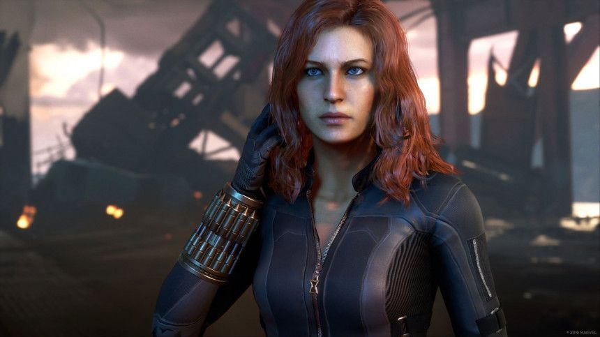 Игра для PS4 PlayStation Мстители Marvel (16+) (RUS)