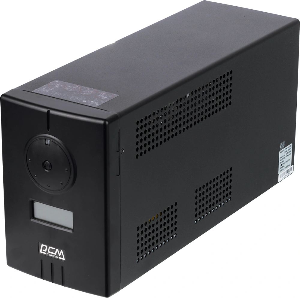 Источник бесперебойного питания Powercom Infinity INF-1500 1050Вт 1500ВА черный без батареи