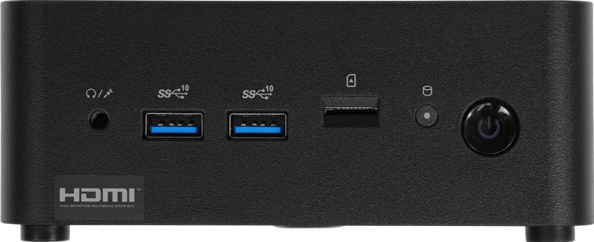 Неттоп MSI Cubi NUC 1M-052BRU Core 5 120U (1.4) Graphics CR без ОС 2xGbitEth WiFi BT 120W черный (936-B0B111-080)