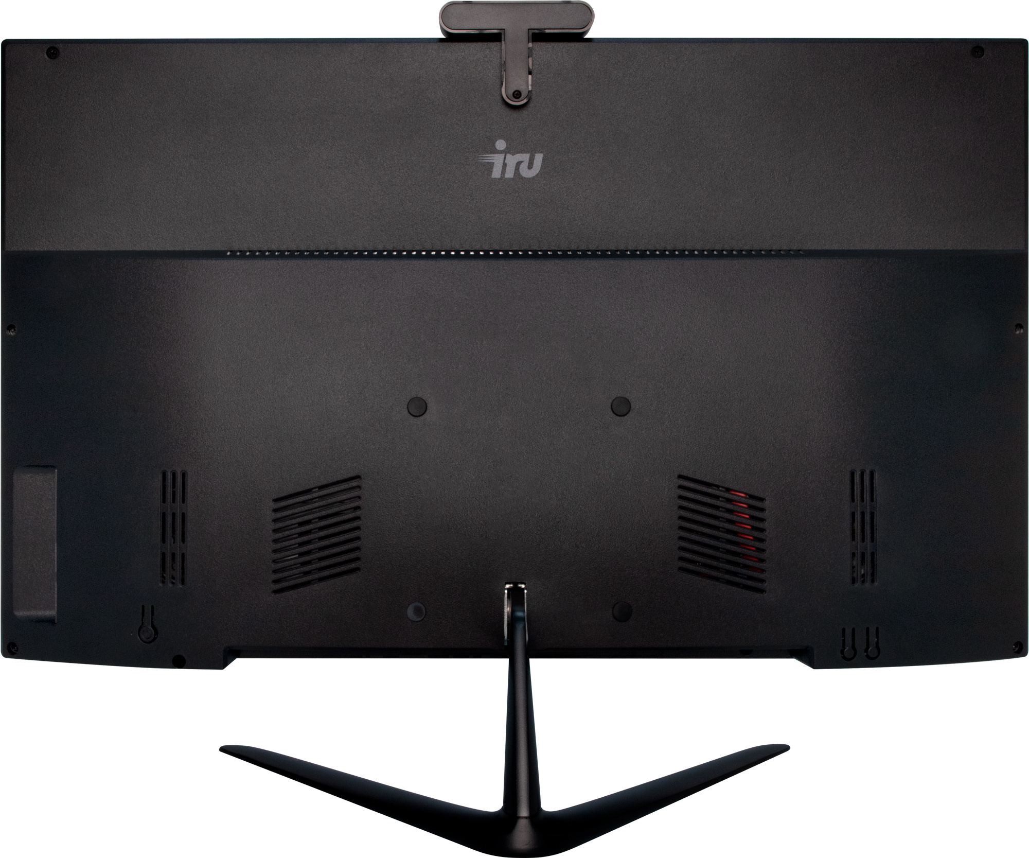 Моноблок IRU Агат 315 23.8" Full HD i5 10400 (2.9) 8Gb SSD512Gb UHDG 630 FreeDOS GbitEth WiFi BT 120W клавиатура мышь Cam черный 1920x1080