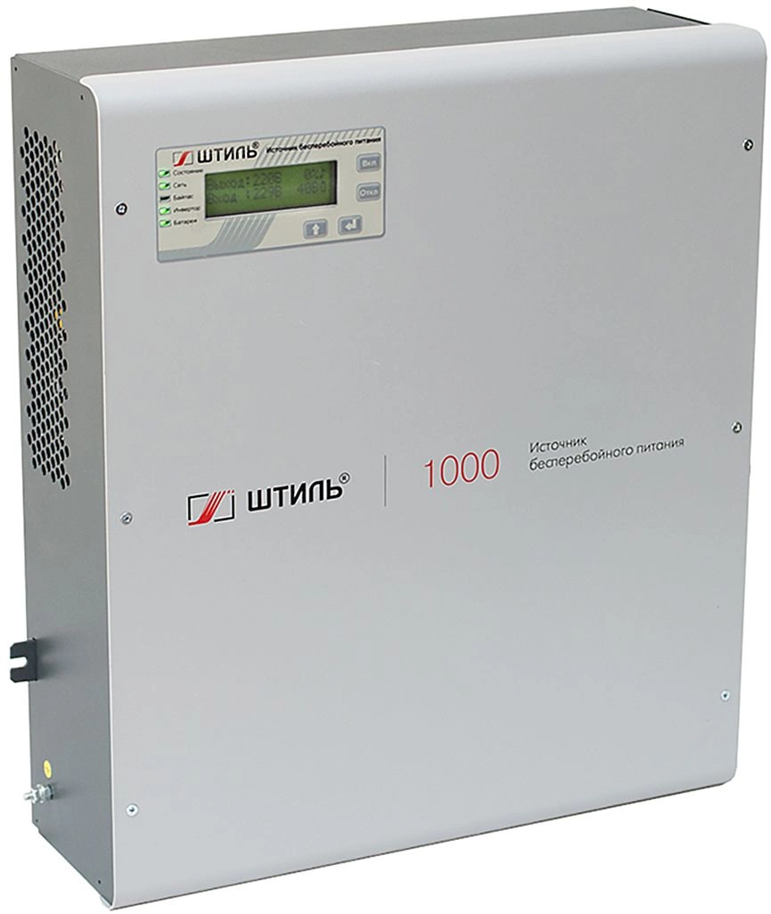 Источник бесперебойного питания Штиль SW1000L 900Вт 1000ВА серый