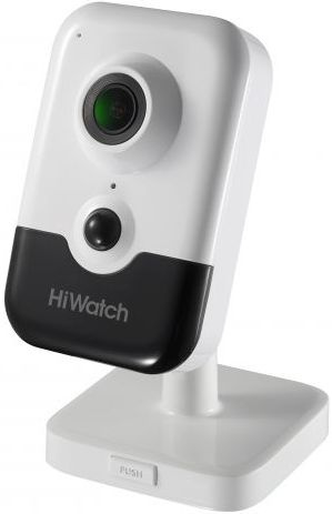 Камера видеонаблюдения IP HiWatch DS-I214(C)(2.0mm) 2-2мм цв. корп.:белый/черный