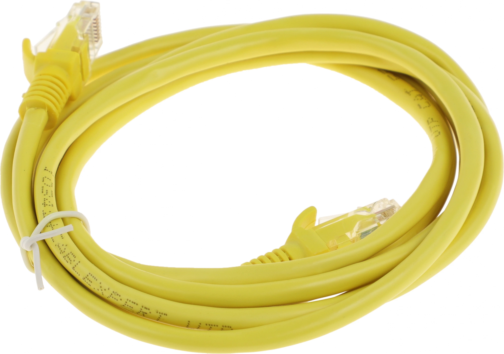 Патч-корд Premier PP12-2M/Y 1000Гбит/с UTP 4 пары cat.5E CCA molded 2м желтый RJ-45 (m)-RJ-45 (m)
