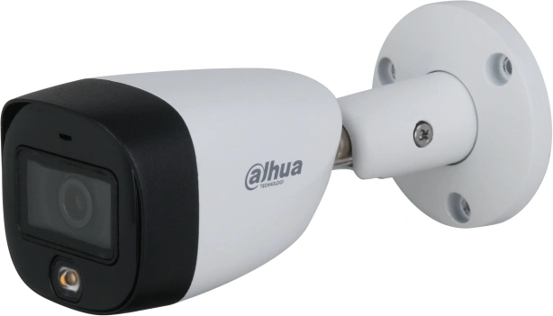 Камера видеонаблюдения аналоговая Dahua DH-HAC-HFW1200CMP-IL-A-0280B-S6 2.8-2.8мм HD-CVI HD-TVI цв. корп.:белый (DH-HAC-HFW1200CMP-IL-A-0280B)