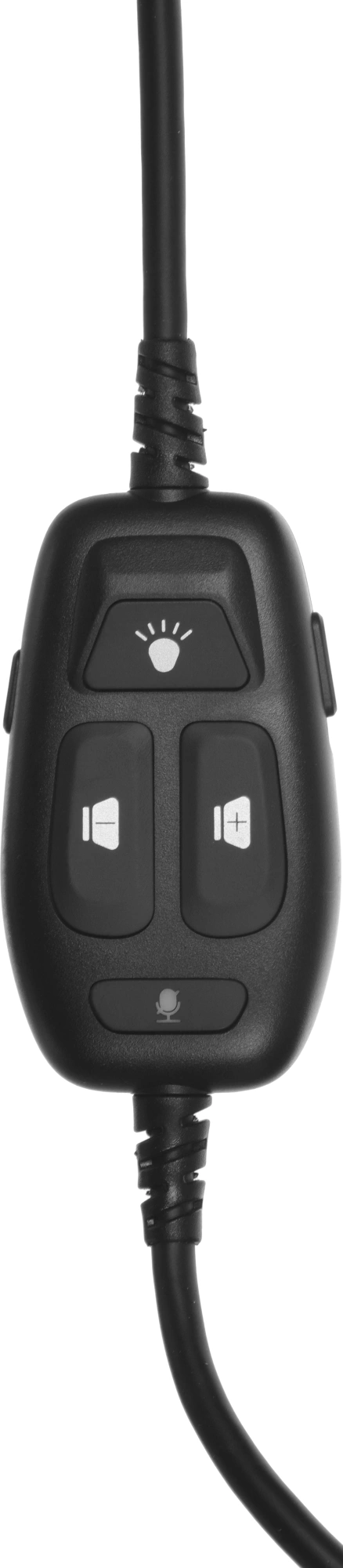 Наушники с микрофоном A4Tech Bloody MC750 черный 2.3м мониторные USB оголовье (MC750 BLACK)