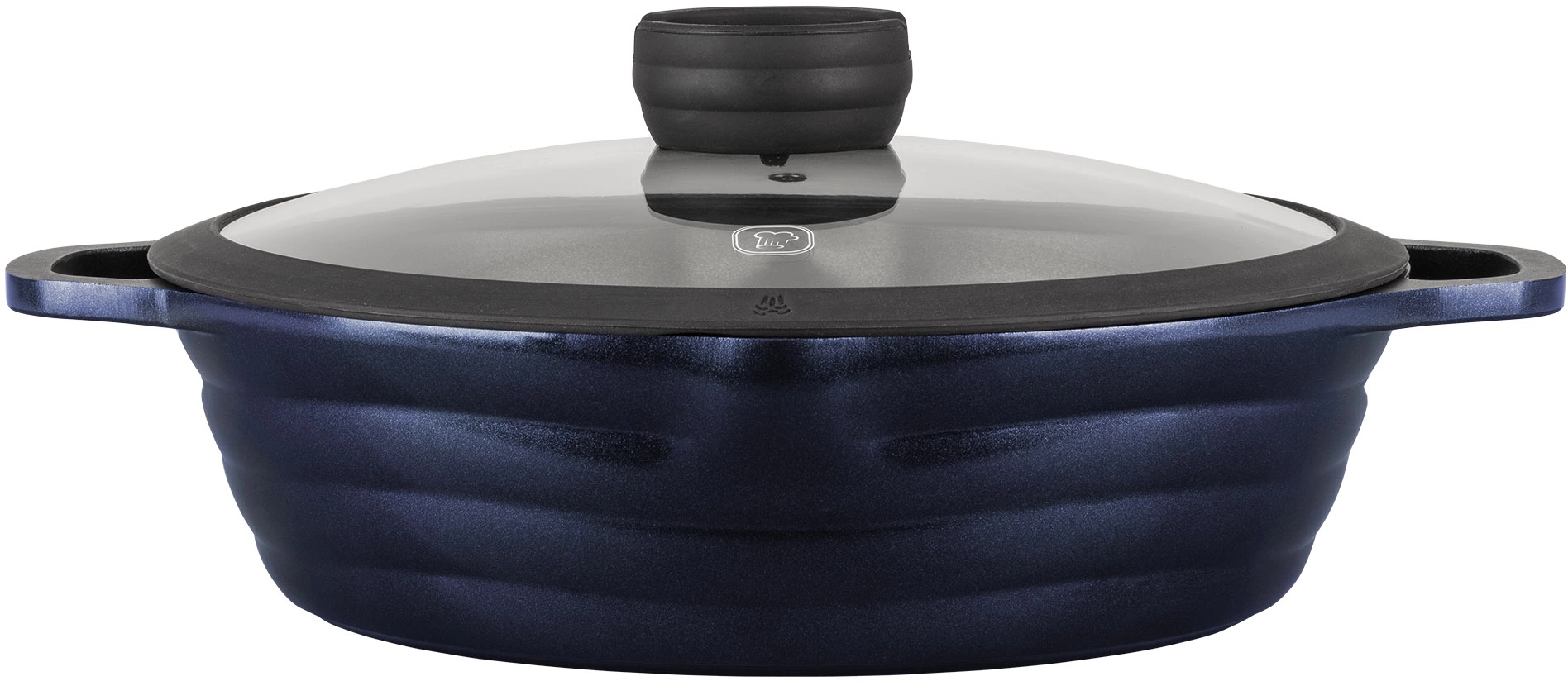 Сотейник Rondell Royal Blue RDA-1547 4.1л. d=28см (с крышкой) синий