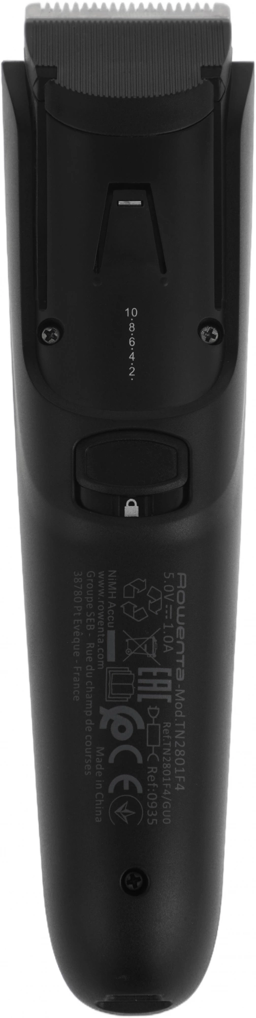 Триммер Rowenta TN2801F4 черный (насадок в компл:1шт)