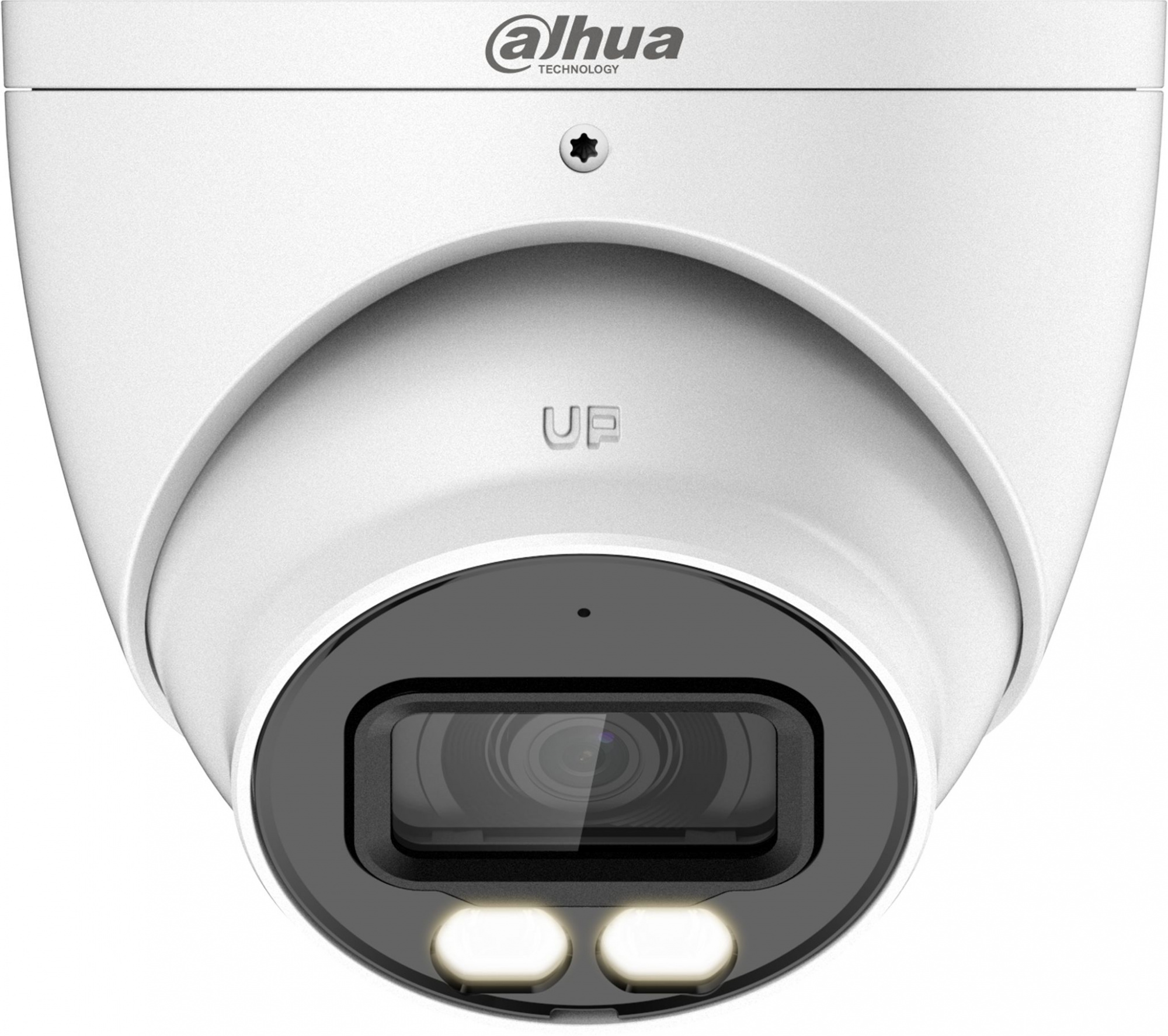 Камера видеонаблюдения аналоговая Dahua DH-HAC-HDW1801TP-IL-A-0280B-S2 2.8-2.8мм HD-CVI HD-TVI цв. корп.:белый