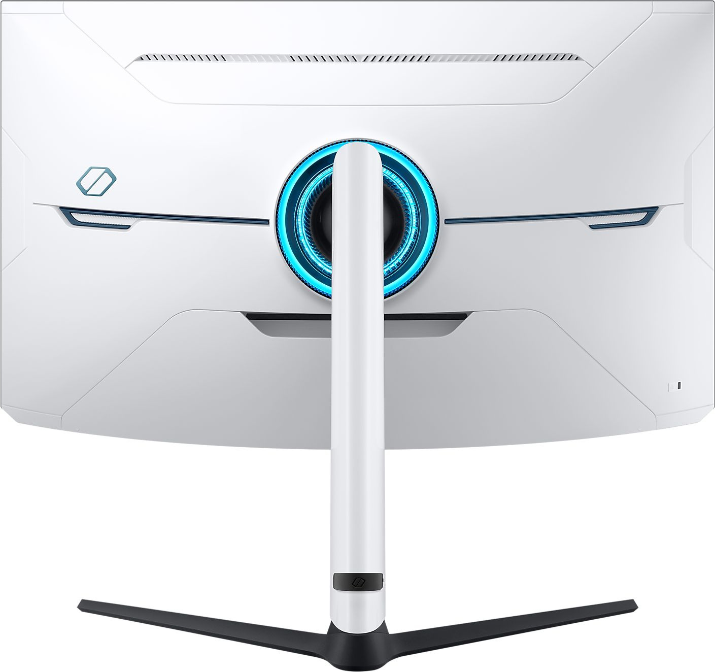 Монитор Samsung 32" Odyssey Neo G8 S32BG852NI черный/белый VA LED 16:9 HDMI полуматовая HAS Piv 350cd 178гр/178гр 3840x2160 240Hz FreeSync Premium Pro DP 4K USB 7кг