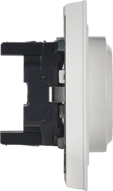 Розетка силов. IEK Brite РС12-3-БрБ BR-R21-16-K01-F 2розет. двойн. скрыт. зазем. IP20 белый (упак.:1шт)