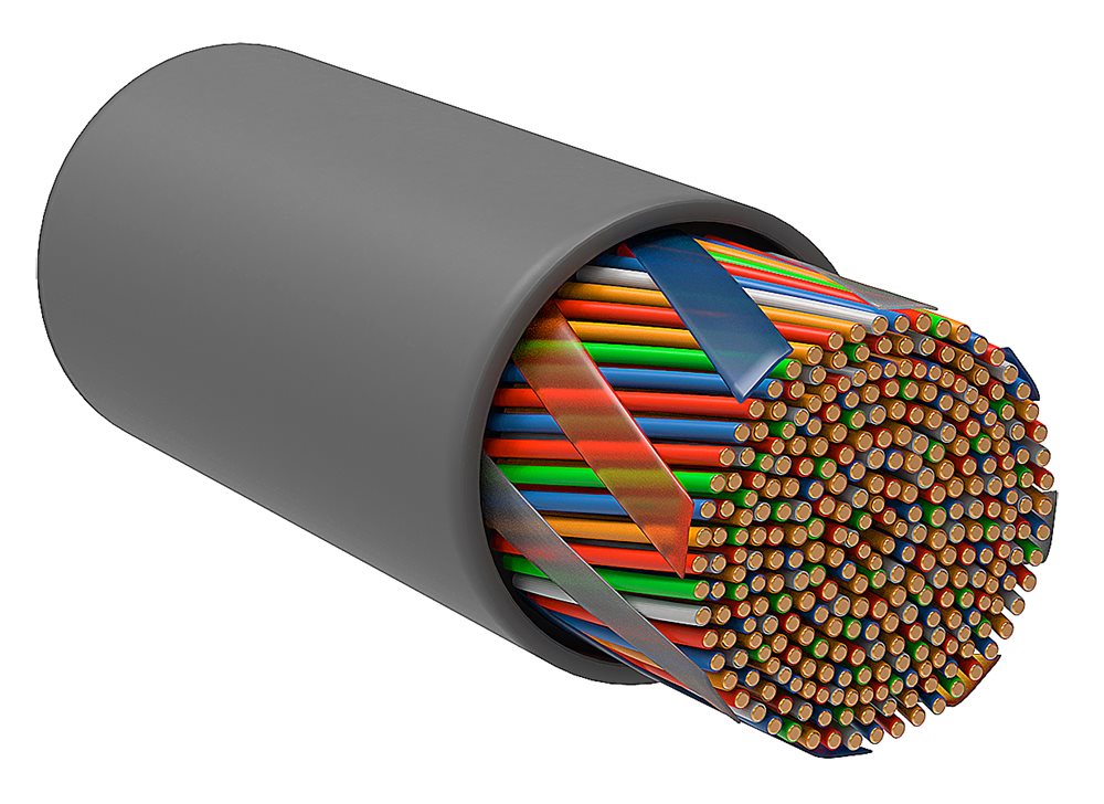 LC1-C5E25-111 - ITK Витая пара U/UTP кат.5E 25х2х24AWG PVC серый (500м)
