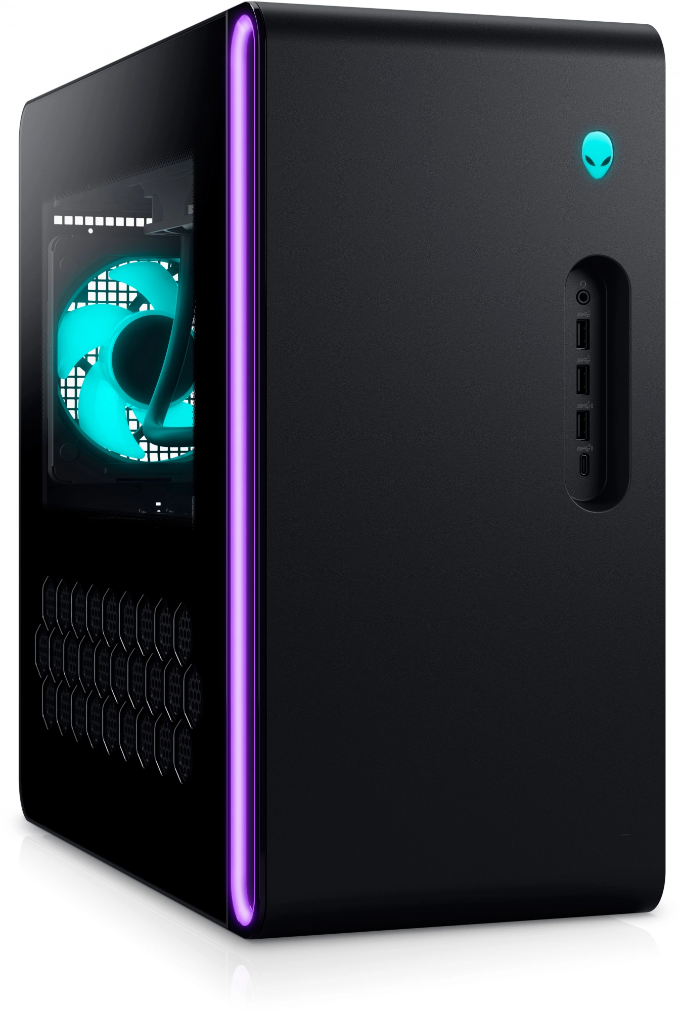 ПК Alienware Aurora R16 MT Core i9 14900F (2) 64Gb SSD2Tb RTX4080 Super 16Gb Windows 11 Home GbitEth WiFi BT 1000W мышь клавиатура черный (R16-9481)