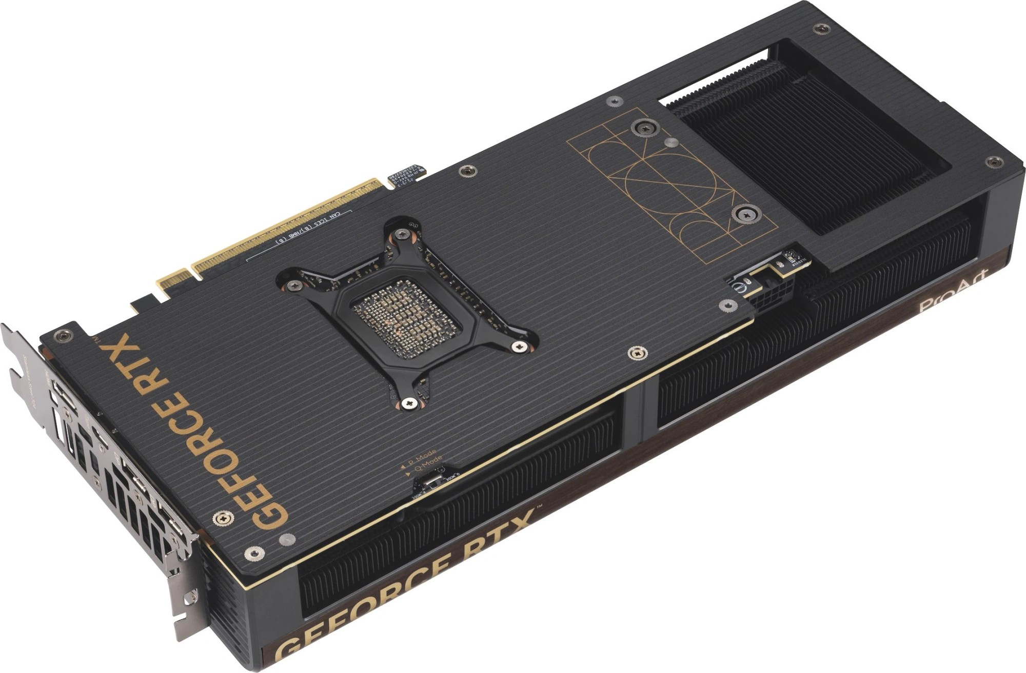 Видеокарта Asus PCI-E 5.0 PROART-RTX5070TI-O16G NVIDIA GeForce RTX 5070TI 16Gb 256bit GDDR7 2588/28000 HDMIx1 DPx3 HDCP Ret