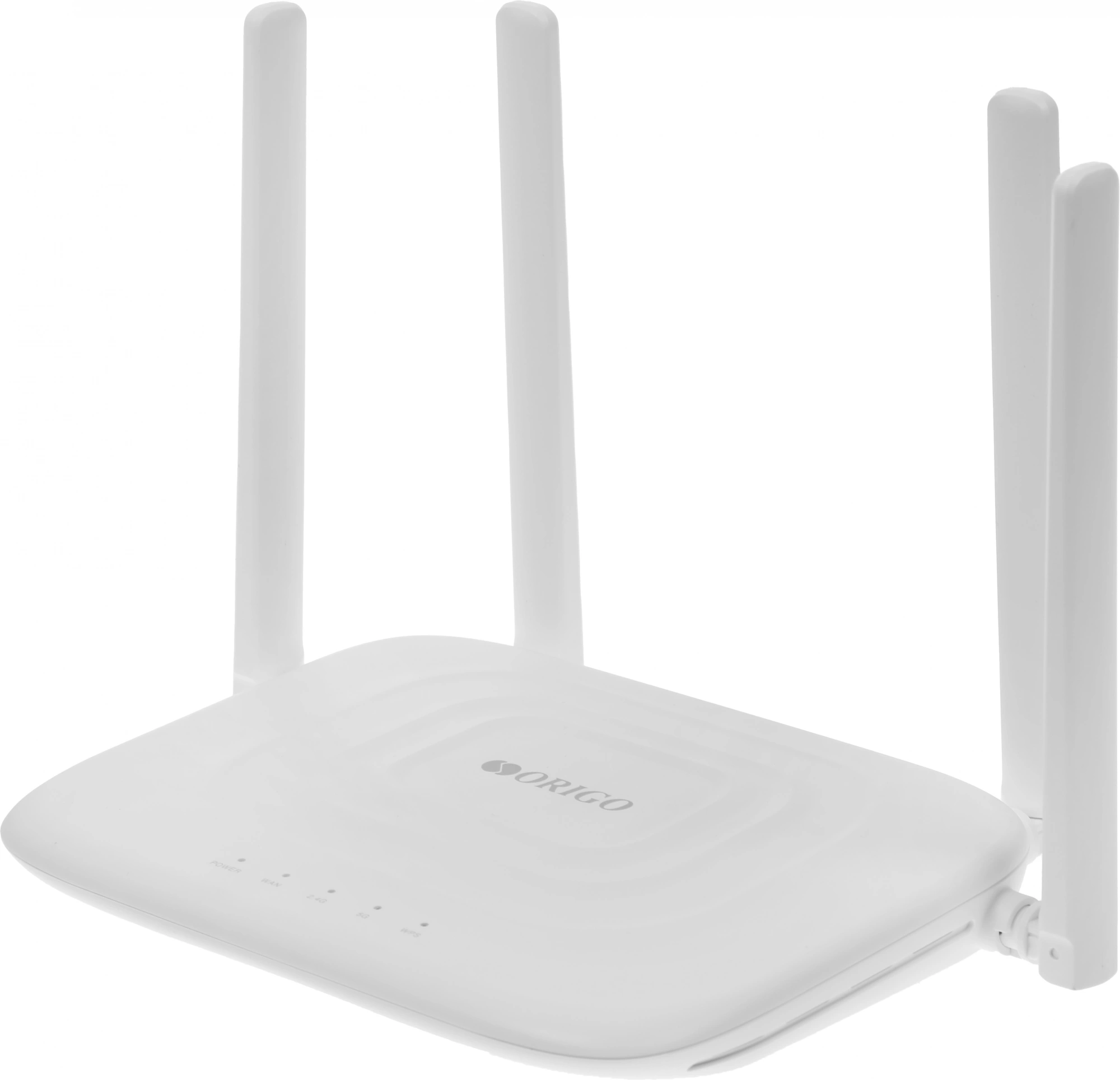 Роутер беспроводной Origo OWR1230ACG (OWR1230ACG/A1A) AC1200 10/100/1000BASE-T белый