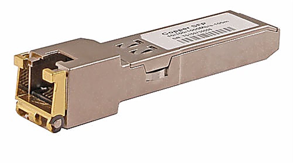 SFP-TP-RJ45/I - Промышленный медный SFP модуль Gigabit Ethernet с разъемом RJ45. Скорость до 1,25Гбит/с.