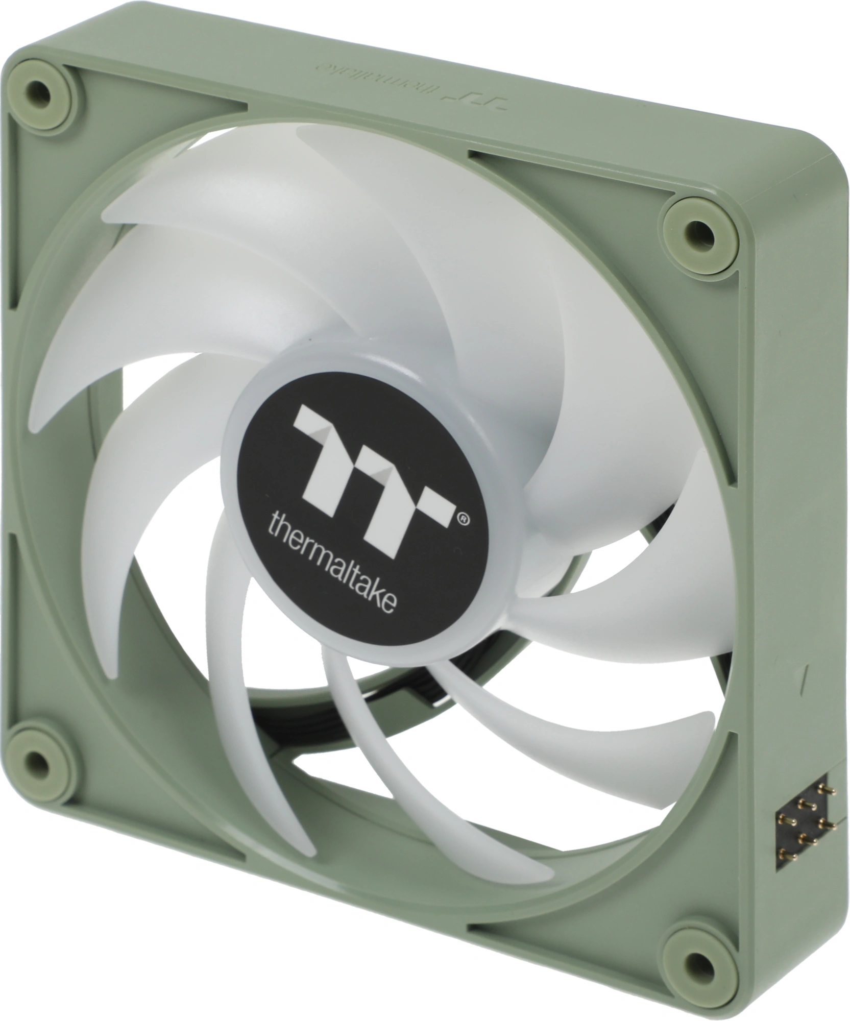 Вентилятор для корпуса Thermaltake CT120 EX Sync Matcha ARGB 120х120x25 зеленый 4-pin 28.5дБ (упак.:3шт) (CL-F196-PL12MG-A) Ret