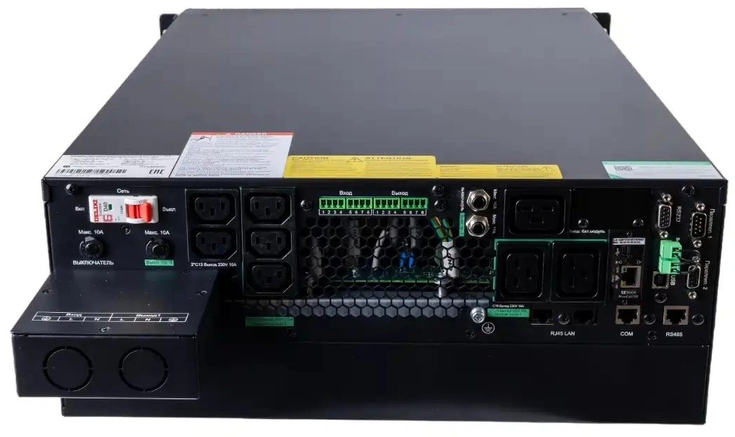 Источник бесперебойного питания Systeme Electriс SRT SRTSE5KRTXLIG2-NC 5000Вт 5000ВА черный Gen 2
