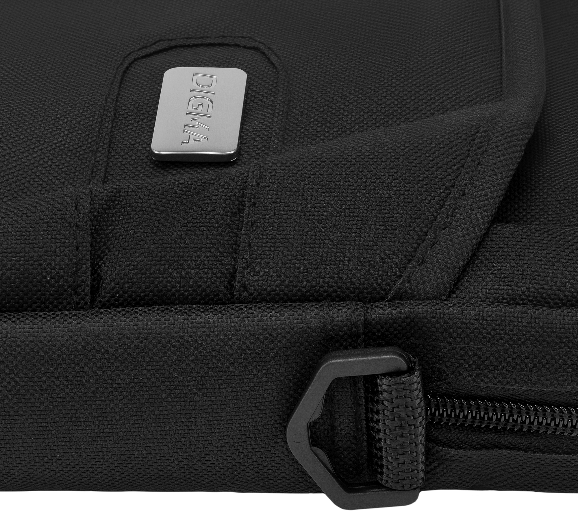 Сумка для ноутбука 15.6" Digma R-211 черный полиэстер (R211BK)