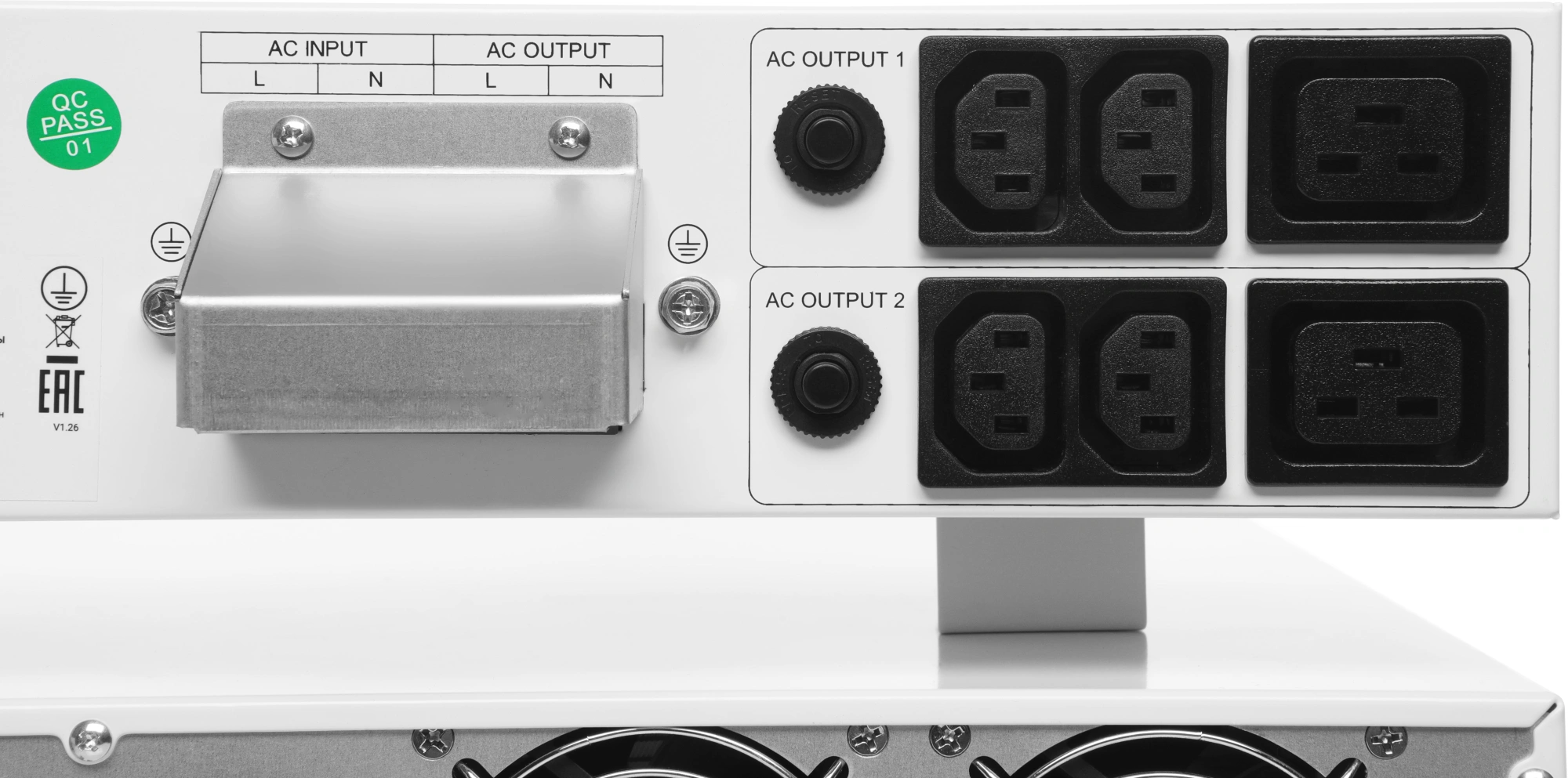 Источник бесперебойного питания Ippon Na+ II RTA 6K 6000Вт 6000ВА белый