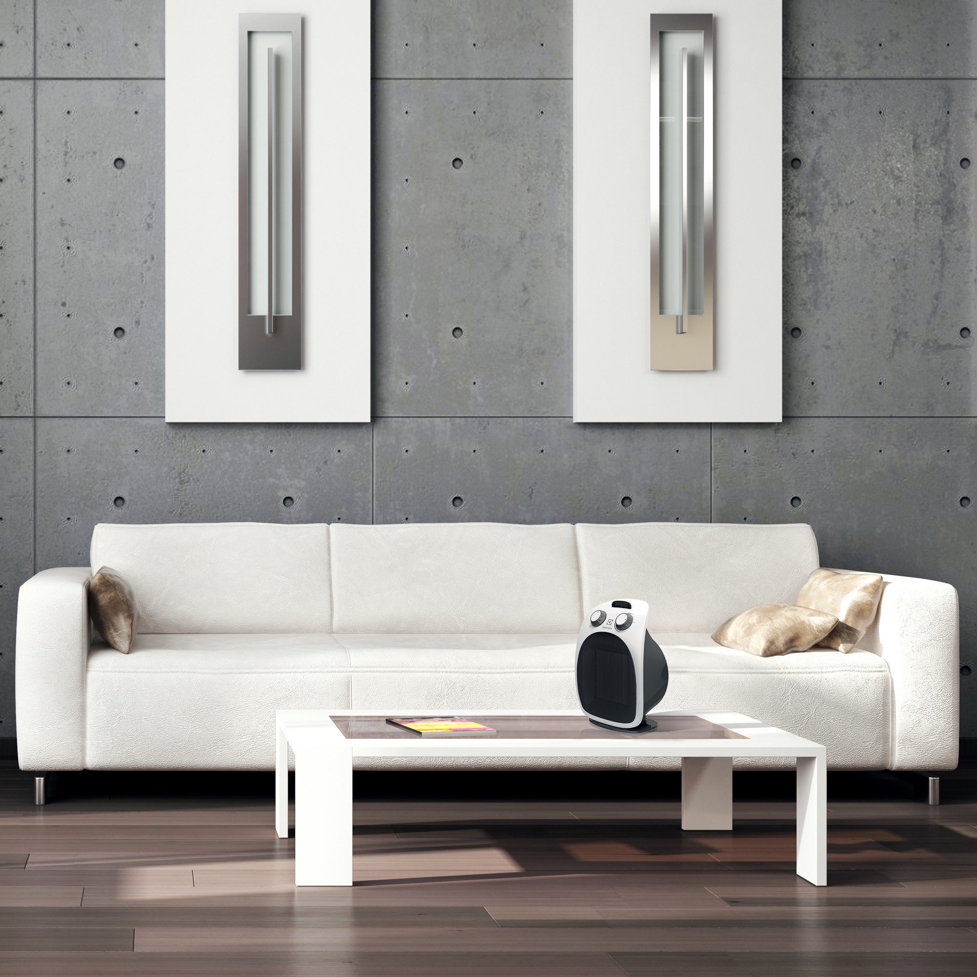 Тепловентилятор Electrolux Prime EFH/C-5125 1500Вт белый/черный
