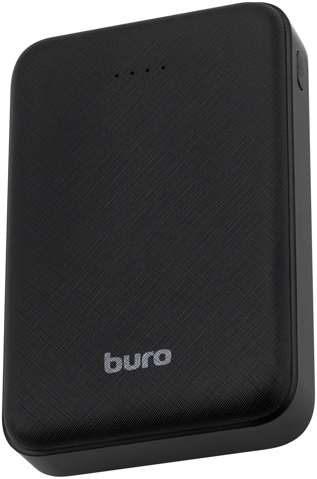 Мобильный аккумулятор Buro T4-10000 10000mAh 10W 2A 2xUSB-A черный (T4-10000-BK)