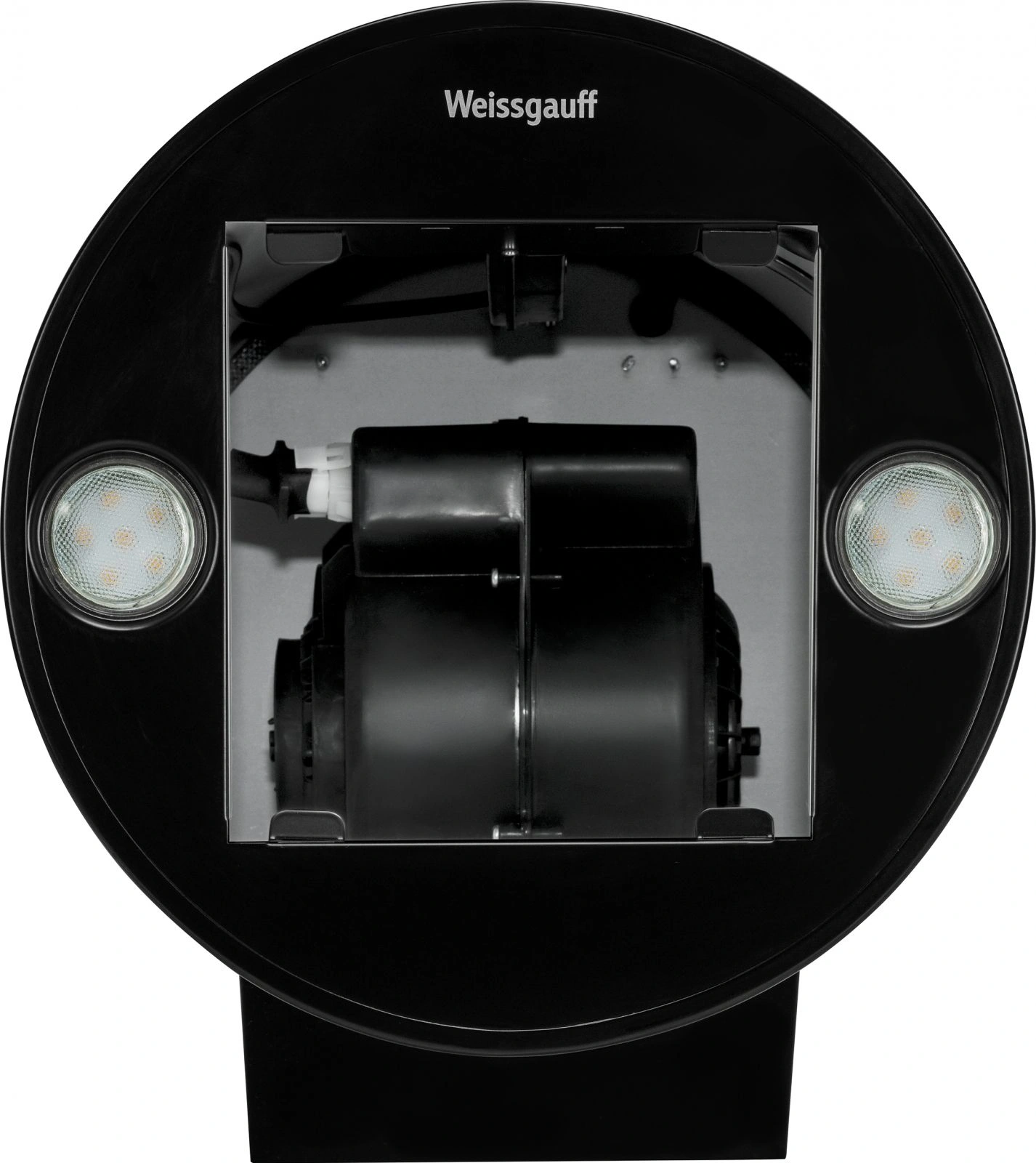 Вытяжка каминная Weissgauff Tubus 90 Black Edition черный управление: кнопочное (1 мотор)