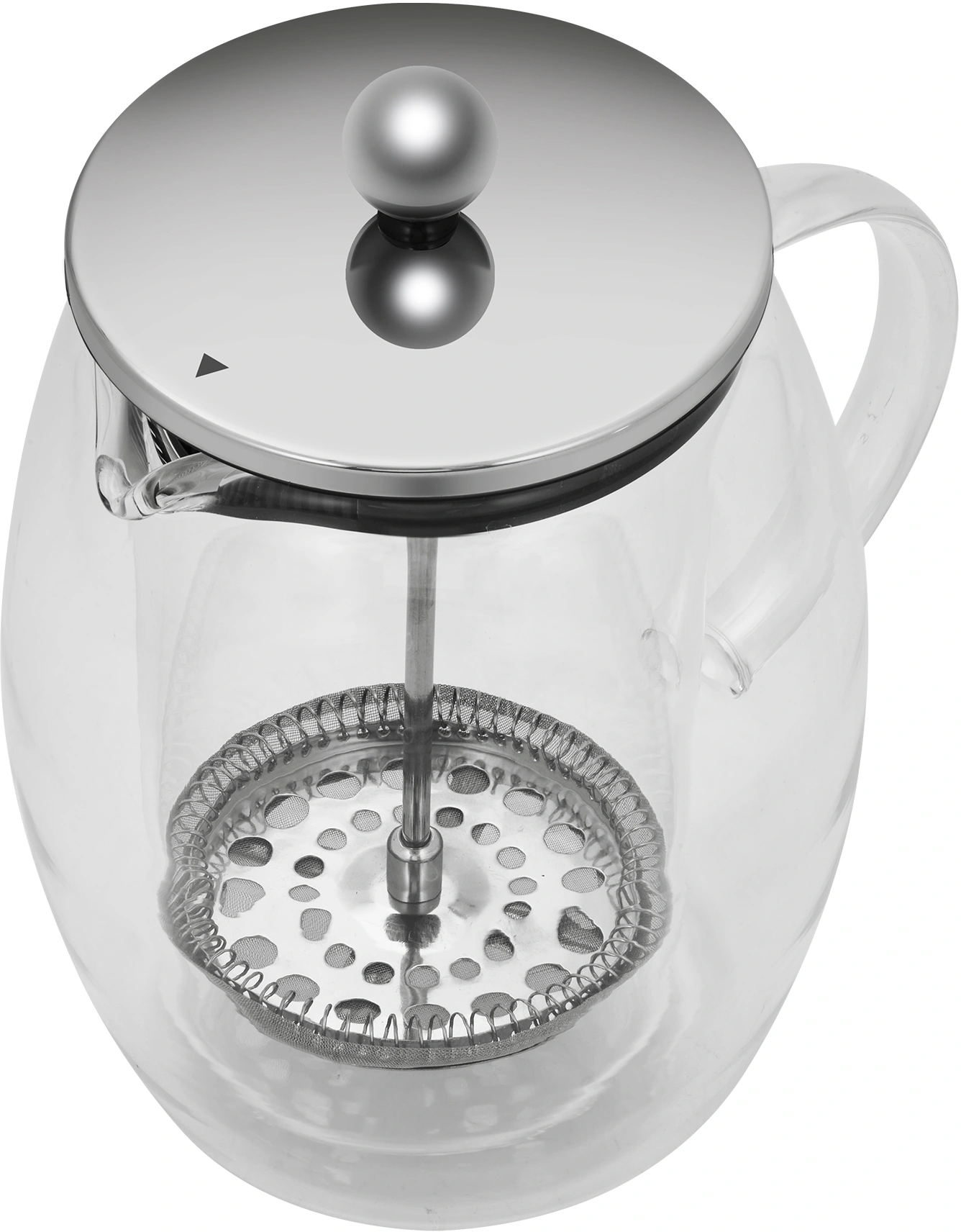 Френч-пресс Rondell Calypso RDS-1821 0.6л прозрачный
