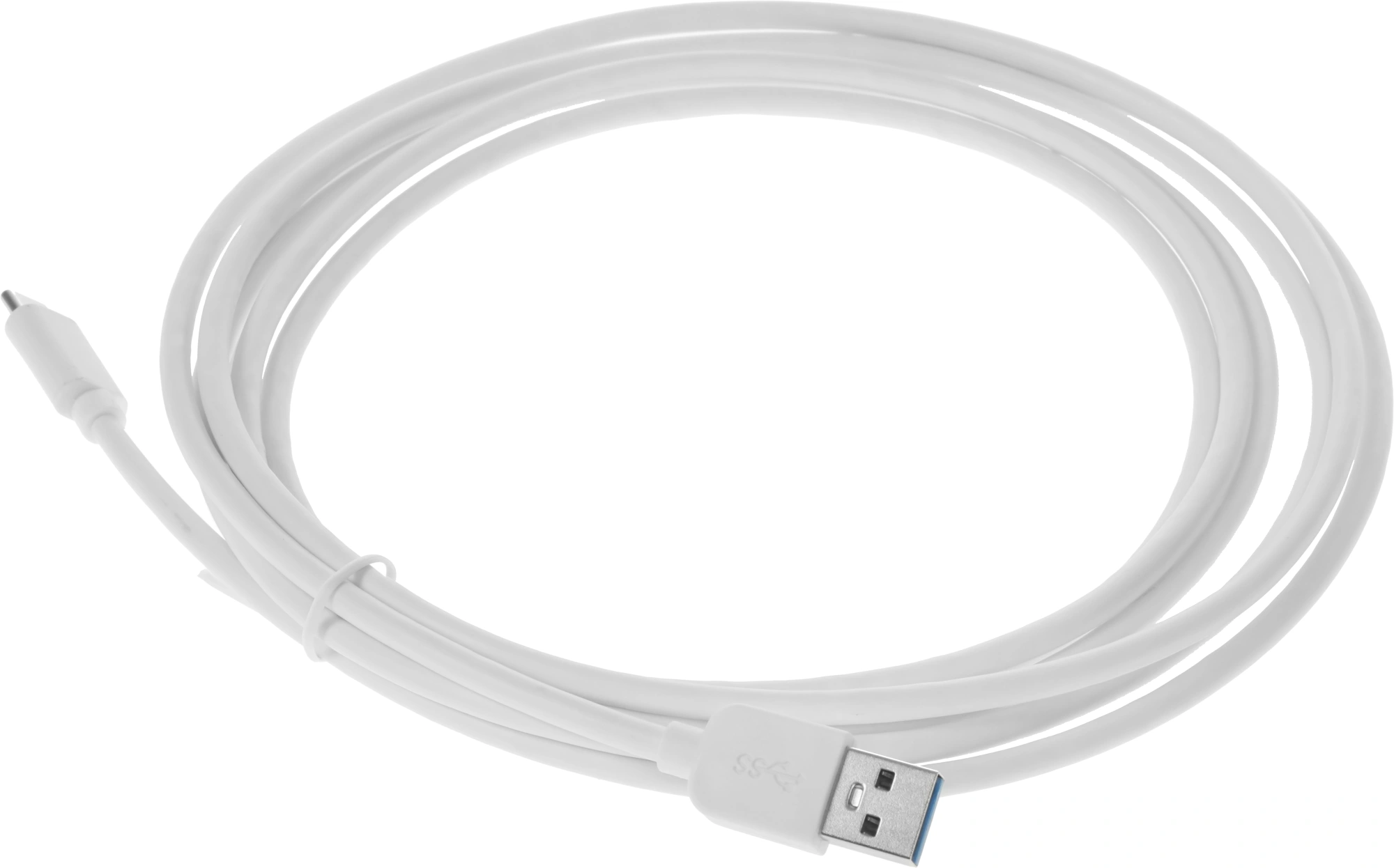 Кабель Buro BU-USB3.2-AC-3MW USB (m)-USB Type-C (m) 3м белый пакет