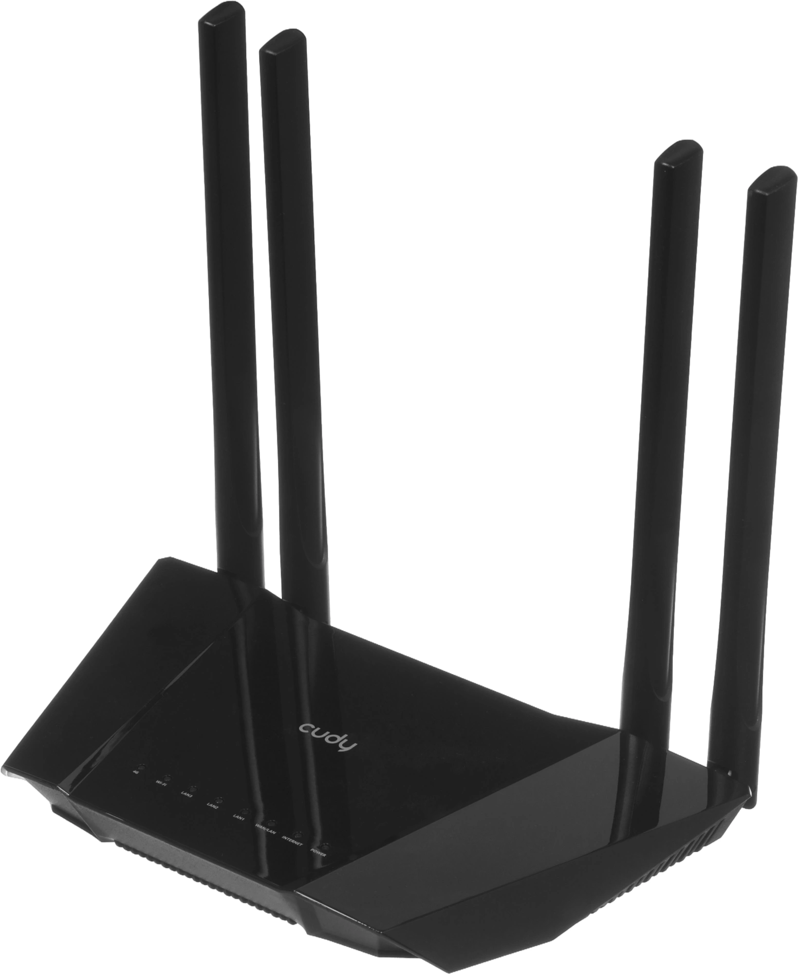 Роутер беспроводной Cudy LT400 N300 10/100BASE-TX/4G cat.4 черный