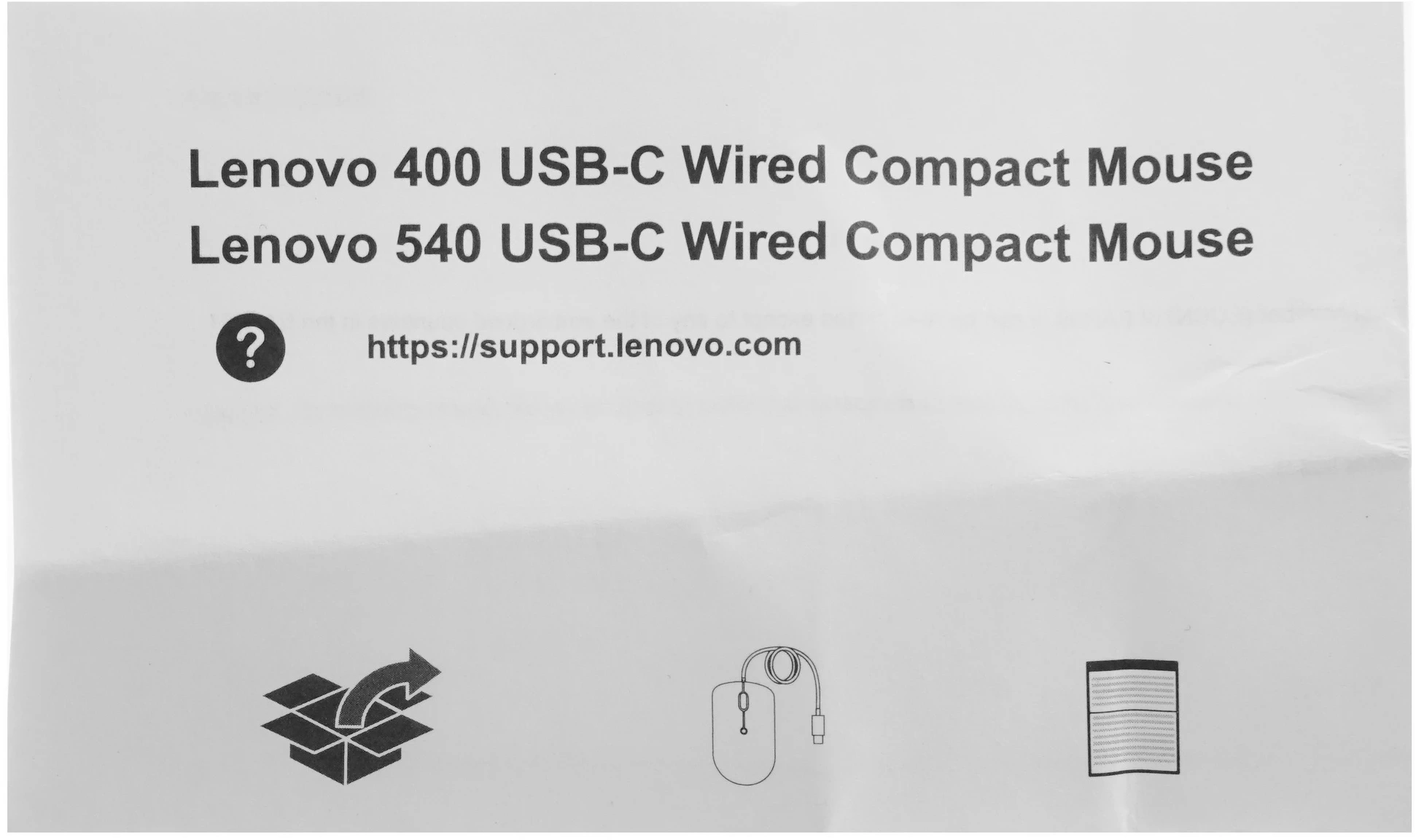 Мышь Lenovo 540 синий оптическая 2400dpi USB 3but (GY51D20878)