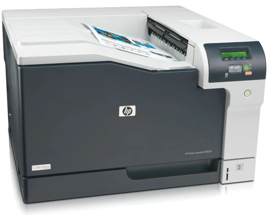 Принтер лазерный HP Color LaserJet Pro CP5225N (CE711A) A3 Net серый