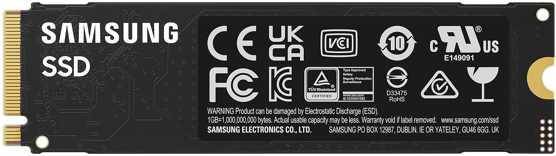 Накопитель SSD Samsung PCIe 4.0 x4 1TB MZ-V9S1T0BW 990 EVO Plus M.2 2280