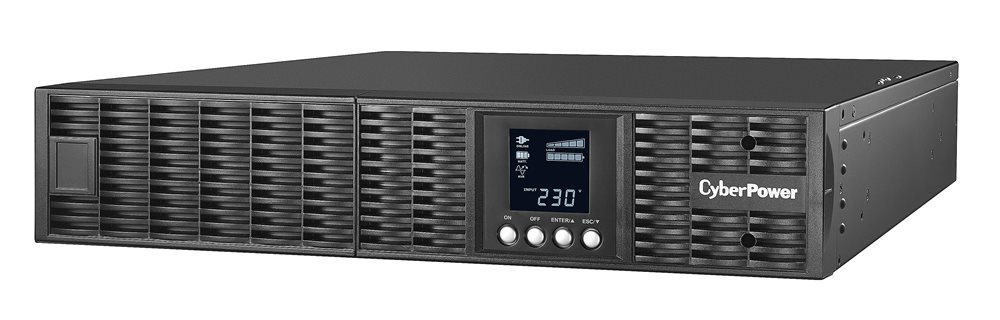 OLS3000ERT2U - Источник бесперебойного питания онлайн CyberPower OLS3000ERT2U 3000ВА/2700Вт USB/RS-232/EPO/SNMPslot/RJ11/45/Внешний батарейный модуль (8 IEC С13, 1 IEC C19)