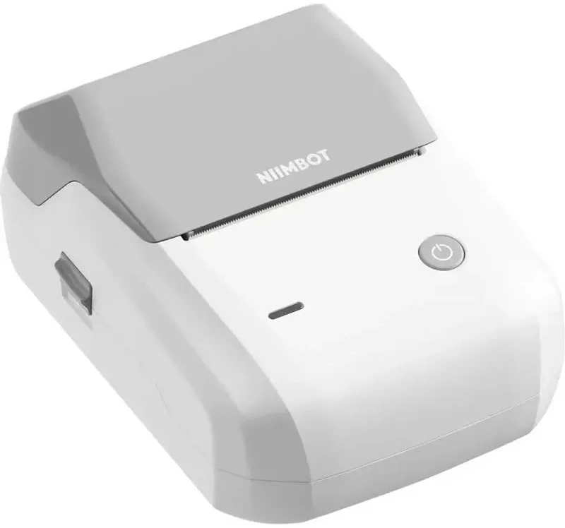 Термопринтер Niimbot B1 (1746795) 203dpi 50мм/с/USB/BT для печ.этик. серый