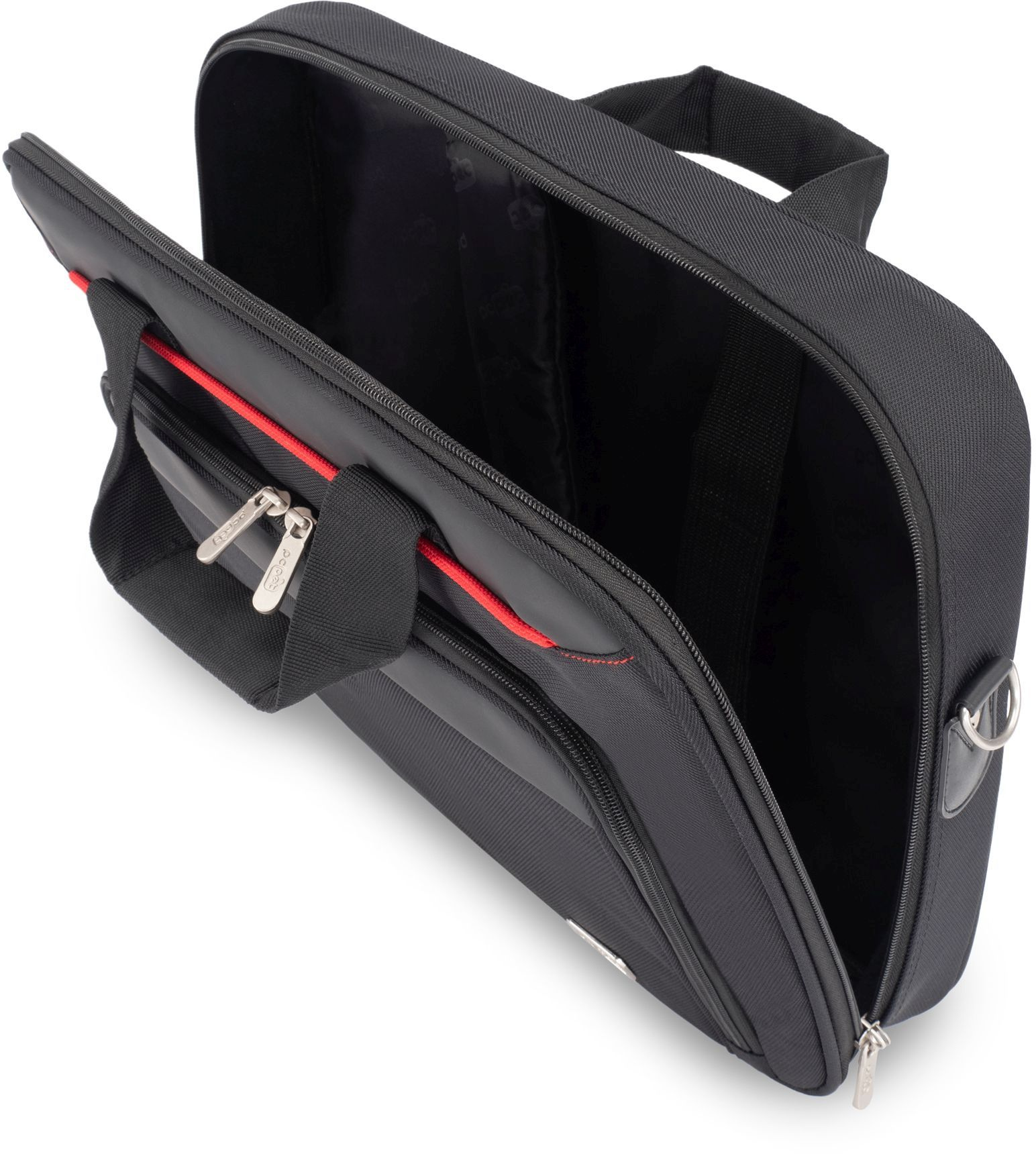 Сумка для ноутбука 15.6" PC Pet PCP-A9015BK черный/красный нейлон
