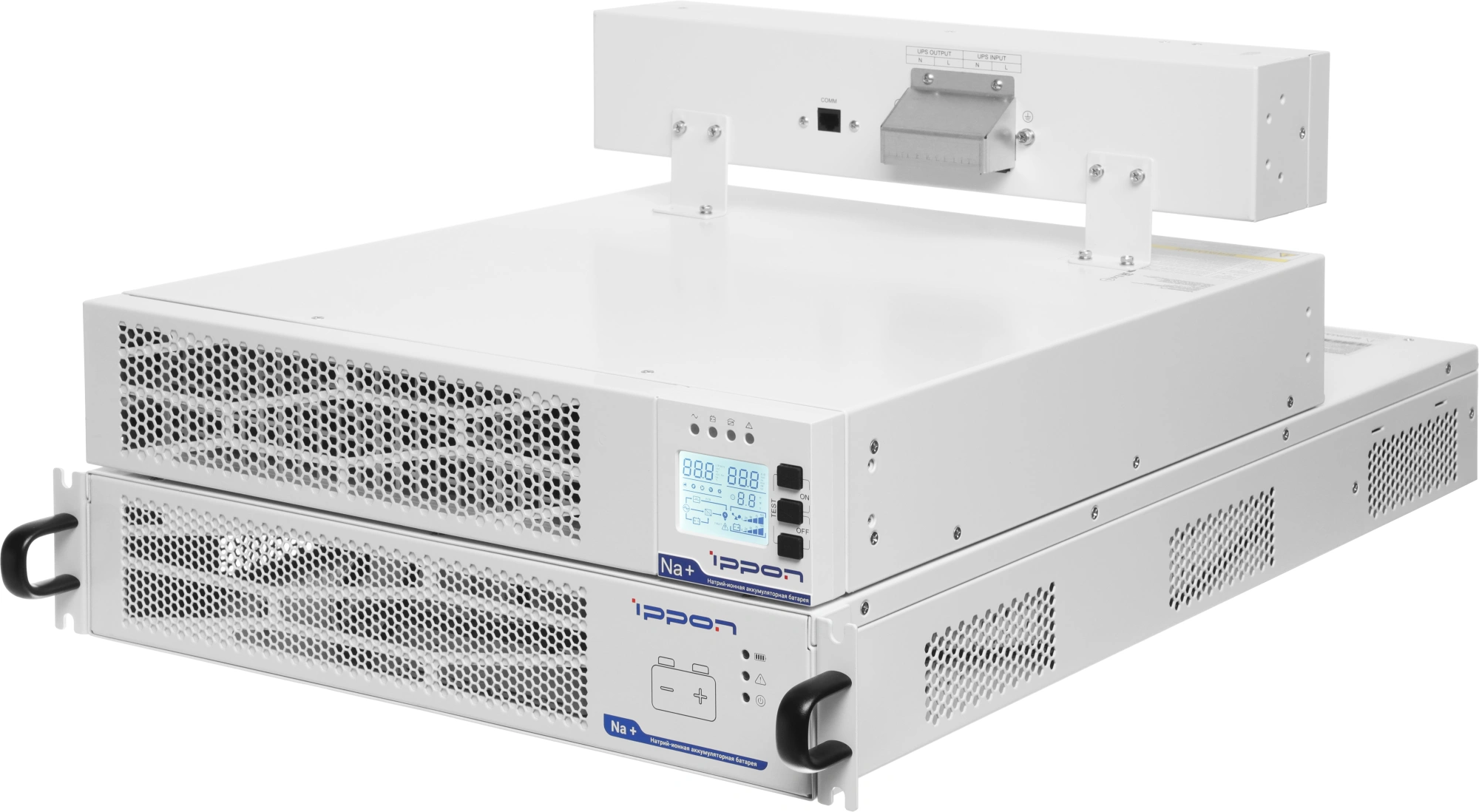 Источник бесперебойного питания Ippon Na+ II RTA 6K 6000Вт 6000ВА белый