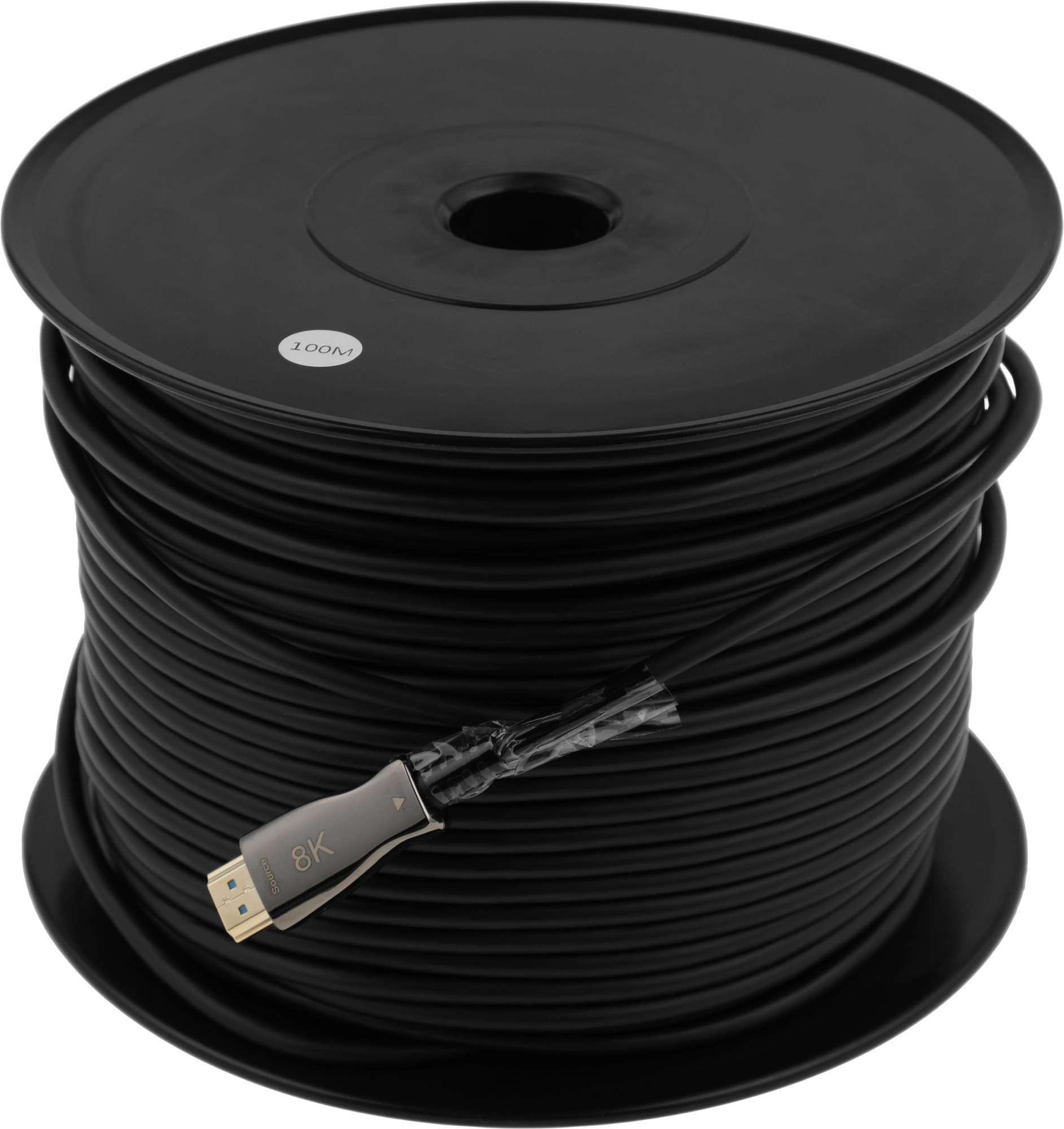 Кабель соединительный аудио-видео Premier 5-806 100.0 HDMI (m)/HDMI (m) 100м. позолоч.конт. черный