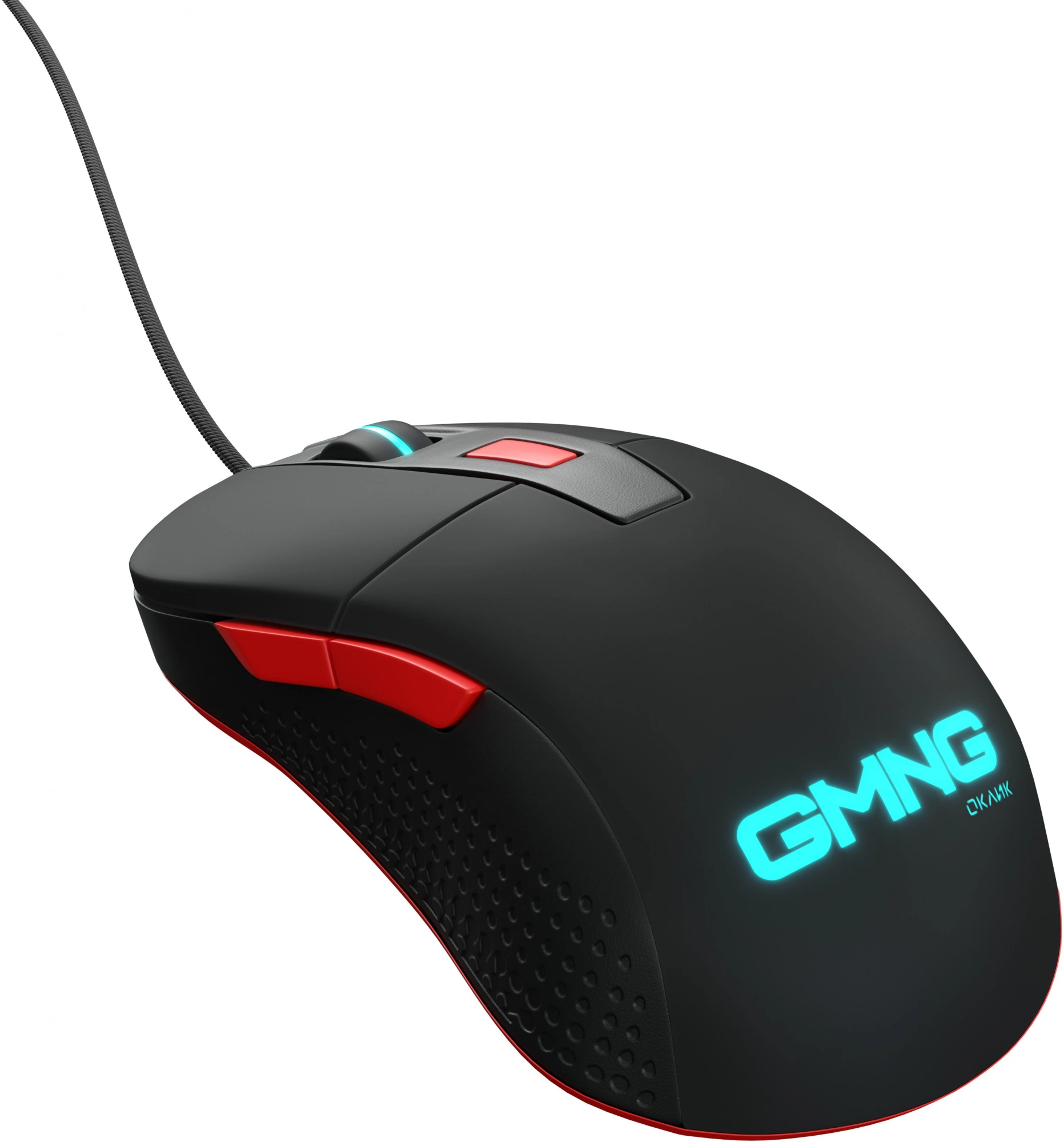 Мышь GMNG 720GM черный/красный оптическая 3200dpi USB для ноутбука 6but (1620711)