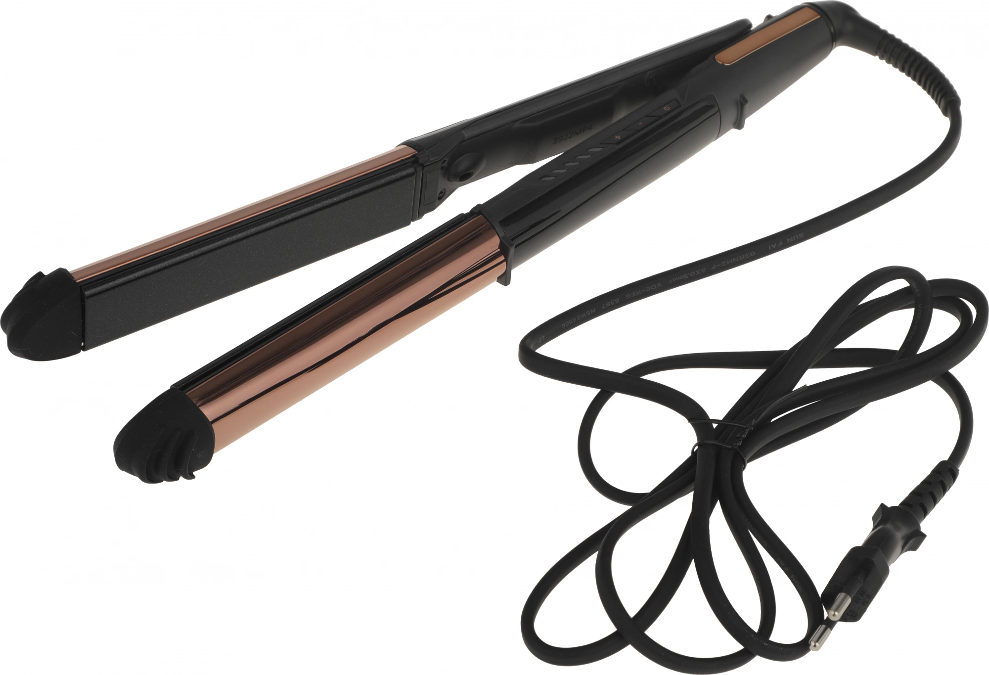Выпрямитель Babyliss ST481E черный/золотистый макс.темп.:230С покрытие:керамическое