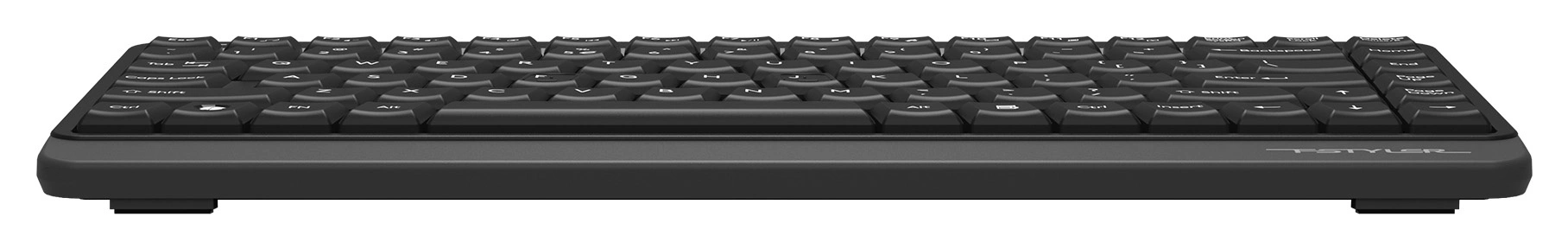 Клавиатура A4Tech FKS11 черный/серый USB (FKS11 GREY) кабель 1.5м