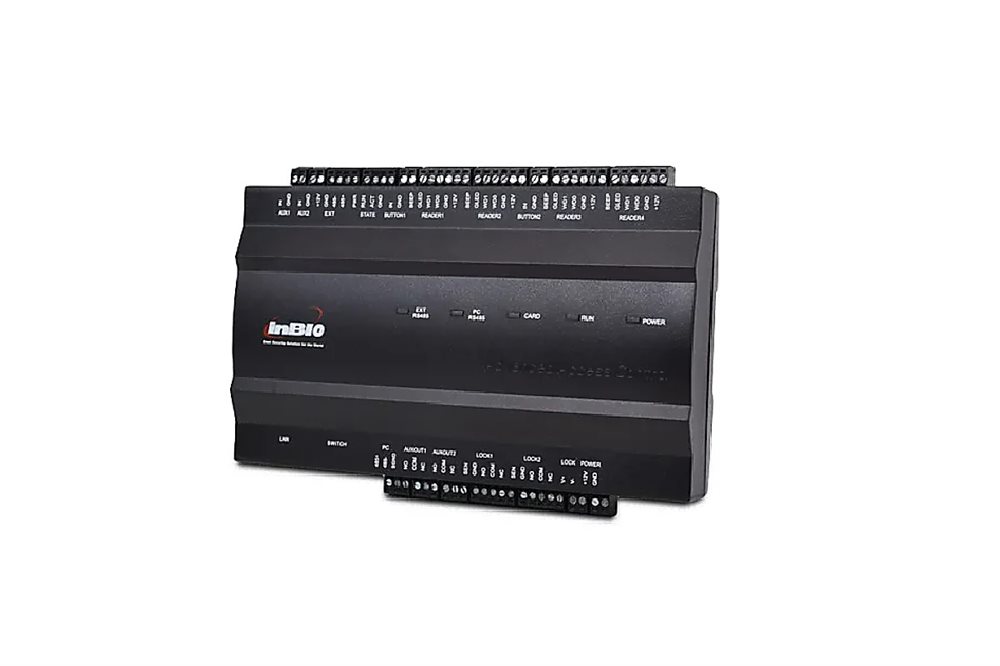 ZKTeco inBIO260 Case B - Биометрический контроллер на две точки прохода, Емкость: 3000 отпечатков пальцев, Емкость карт: 30,000, Буфер событий: 100,000. Интерфейс связи RS232/485, TCP/IP.
