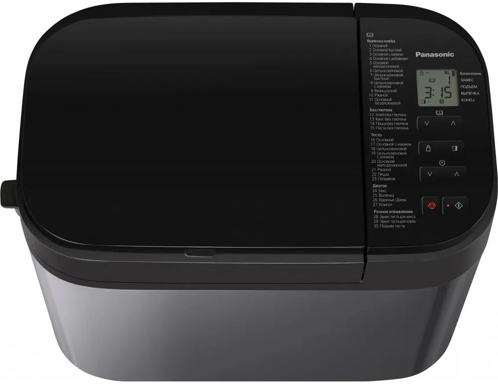 Хлебопечь Panasonic SD-YR2540HTS 550Вт серый/черный