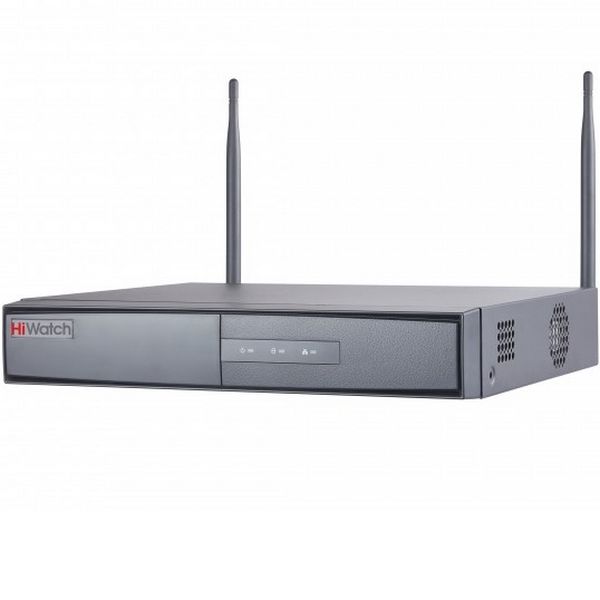 Видеорегистратор Hiwatch DS-N304W - 4-х канальный WiFi IP-регистратор, 2 HDD, запись до 5 Мп